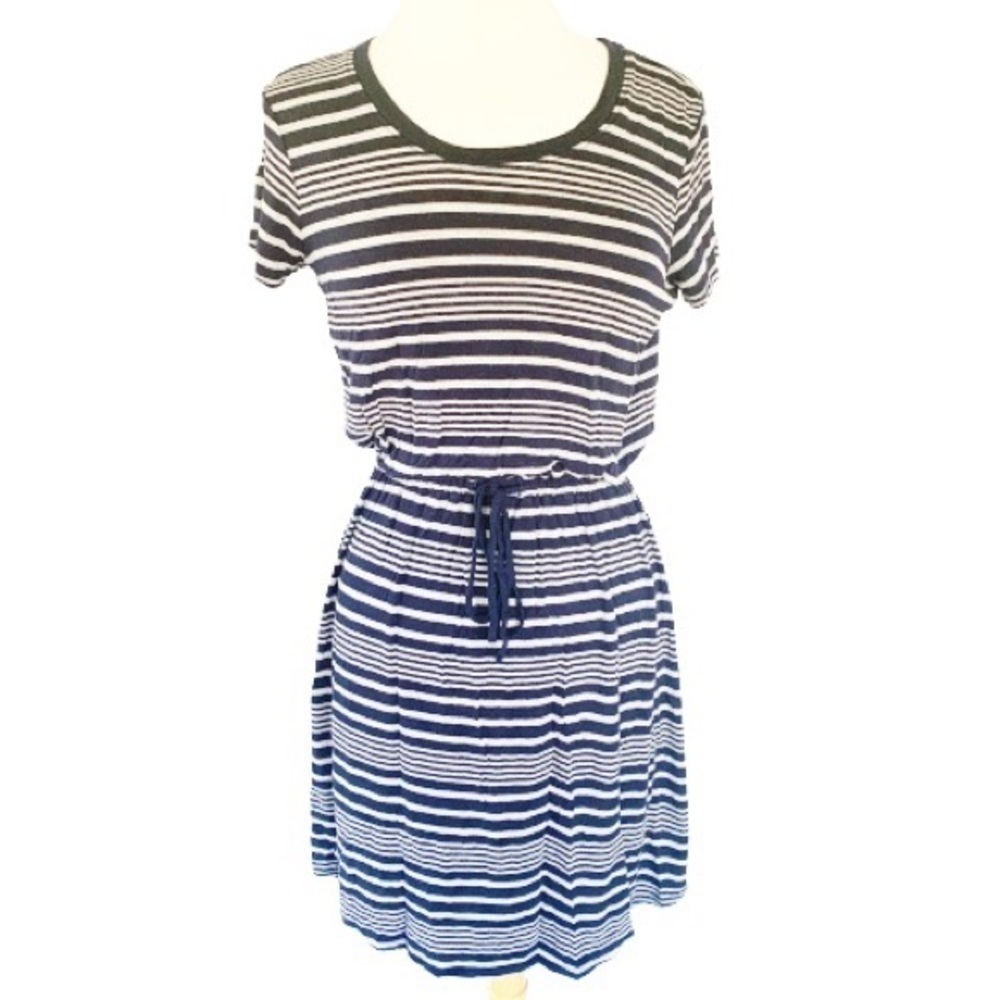 **5/$20** Olive & Oak Striped Drawstring T-shirt Dress